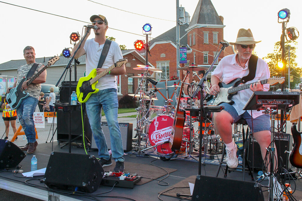 Music, games and fun fill Summer Solstice Cottam Block Party