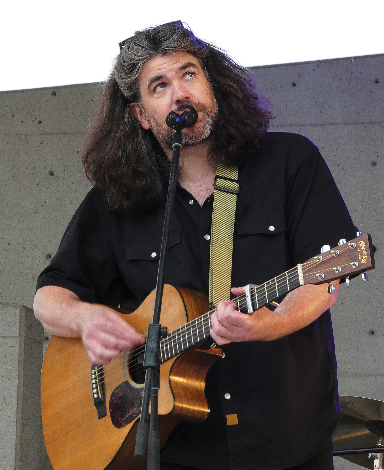 Andrew MacLeod performs at the Music Onthe42 Summer Concert in Leamington.
