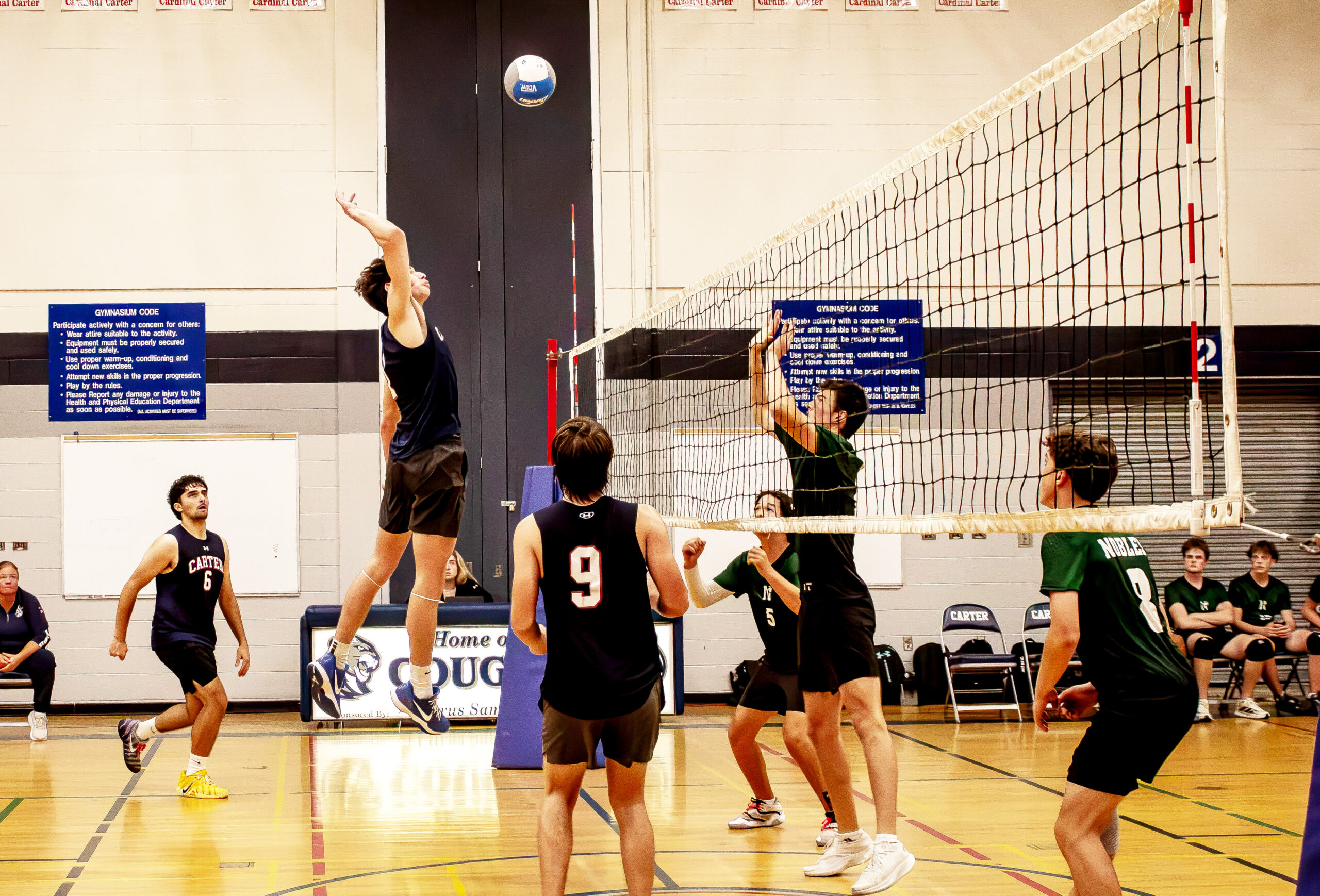 Chris Raffoul making one of his many smart plays of the game.